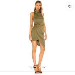 Elliatt x Revolve Camo Green Dress M